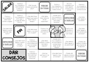 Vista previa - Juegos / Gamificación - DAR CONSEJOS - Juego de mesa de conversación - página 2
