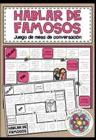 Vista previa - Juegos / Gamificación - HABLAR DE FAMOSOS - Juego de mesa de conversación - Portada