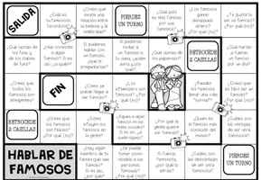 Vista previa - Juegos / Gamificación - HABLAR DE FAMOSOS - Juego de mesa de conversación - página 2