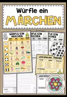 Vorschau - Arbeitsblätter - WÜRFELGESCHICHTE - MÄRCHEN (+Arbeitsblätter) - Deckblatt