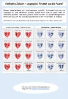 Vorschau - Spiele - Verliebte Zahlen Legespiel - Deckblatt