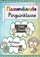 Vorschau - Poster - Materialpaket Pinguinklasse - Deckblatt