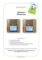 Vorschau - Stationenlernen - Klettmappe 0 - ZR 5 Plättchen legen - Seite 1
