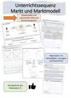 Vorschau - Stundenentwürfe - Unterrichtssequenz: Markt und Marktmodell - Gymnasium - Deckblatt