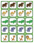 Vorschau - Präsentationen/Tafelbilder - Chaos im Zoo- Spiel (wie Obstsalat) (DaZ) - Seite 3