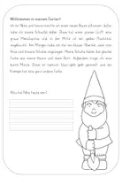 Vorschau - Arbeitsblätter - Gnome: Lese-Mal-Heft mit Zusatzaufgaben; 3 verschiedene Lineaturen - Seite 3