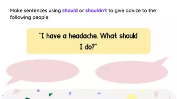Vista previa - Hojas de trabajo - Modal verbs theory and practice (SHOULD and MUST) - página 3