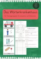 Vorschau - Poster - Materialpaket Wörterkrankenhaus - Seite 1