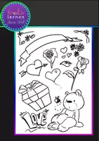 Vorschau - selbst erstellte Cliparts/Grafiken - Bee my Valentine Clip Art - Valentinstag - Seite 1