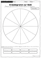 Vorschau - Arbeitsblätter - Diagramme erstellen Grundschule – Klassensprecherwahl im Matheunterricht | Balken-, Säulen- & Kreisdiagramme - Seite 3