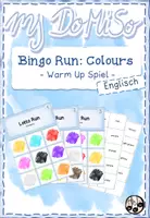 Vorschau - Spiele - Bingo Run: Colours - Warm up Spiel - Englisch - Deckblatt