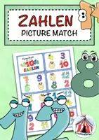 Vorschau - Stationenlernen - Zahlen 0-12: Spiel – Picture match / Find it mit Hilfekarte und mehreren Spielvarianten – DaZ/DaF - Deckblatt