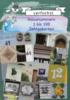Vorschau - Präsentationen/Tafelbilder - Zahlenkarten Hausnummern 1-100 Fotokartei - Deckblatt
