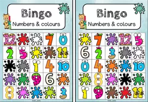 Vorschau - Spiele - Bingo - numbers & colours (analog + digital) - Seite 2