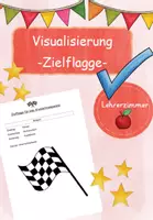 Vorschau - Präsentationen/Tafelbilder - Zielflagge für die Stundentransparenz/ Fahrplan/ Visualisierung - Deckblatt