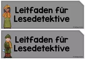 Vorschau - Poster - Merkplakate Lesestrategien - Seite 2