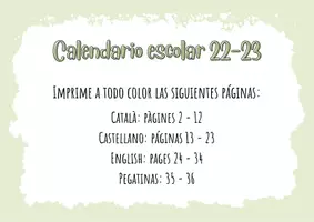 Vista previa - Otros - Calendario mensual y anual 22-23 - página 1