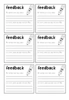 Vorschau - Bildkarten - Feedback PostIt - Seite 1