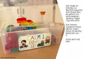 Vorschau - Bildkarten - Calm Down Kit - Beschriftungen für eine Anti-Stress-Box - Seite 3