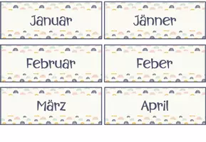 Vorschau - Anderer Materialtyp - Boho-Scandic Geburtstagskalender - Seite 2