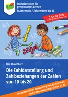 Vorschau - Arbeitsblätter - Zahldarstellung und Beziehungen der Zahlen 10 bis 20 - Deckblatt
