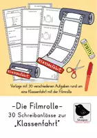 Vorschau - Arbeitsblätter - Schreibanlass rund um eine Klassenfahrt: Die Filmrolle - Deckblatt