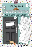 Vorschau - Arbeitsblätter - Wörterdetektive Anhang für eigene Lernwörter 1/2 - Deckblatt