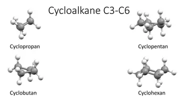 Vorschau - Präsentationen/Tafelbilder - Molekülmodell Cycloalkane (C3-C10) 3D animierte GIFs - Seite 1