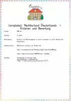 Vorschau - Arbeitsblätter - Nachbarländer Deutschlands: Plakat-Kriterien & Bewertung - Sachunterricht - Kl. 3/4 - Seite 3