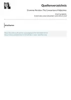 Vorschau - Arbeitsblätter - Grammar Revision: The Comparison of Adjectives - Seite 1