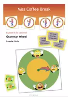 Vorschau - Spiele - Grammar Wheel: Irregular Verbs (Klasse 7-8) - Deckblatt