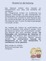 Vorschau - Arbeitsblätter - Piktogramme Lernwörterübungen - digitales Tafelbild - Seite 3