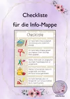 Vorschau - Aufgabenkarten - Checkliste - Deckblatt