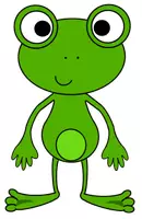 Vorschau - selbst erstellte Cliparts/Grafiken - Frosch Clipart Basis Set - Seite 1
