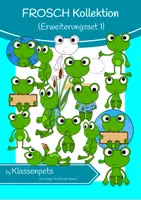 Vorschau - selbst erstellte Cliparts/Grafiken - Komplette Frosch Clipart Kollektion - Seite 1