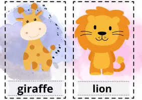 Vorschau - Mal- und Bastelvorlagen - Materialpaket: Anfangsunterricht Englisch Animals, Colours, A/An - Seite 2