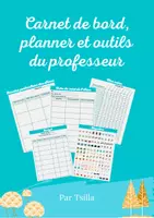Aperçu - Outils du professeur - Outil enseignant : agenda, carnet de bord, fiche élève, planning - Page de couverture