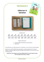 Vorschau - Stationenlernen - Klettmappe 8 - ZR 10 Subtraktion - Seite 1