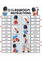 Vista previa - Refuerzo / NEE / Materiales de apoyo - Classroom Instructions - Clip Cards - página 2