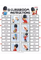 Vista previa - Refuerzo / NEE / Materiales de apoyo - Classroom Instructions - Clip Cards - página 3