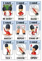 Vista previa - Juegos / Gamificación - Classroom Instructions - I have ... who has ...? - página 2