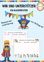 Vorschau - Poster - Poster Klassengemeinschaft: Wir sind Unterstützer - Deckblatt