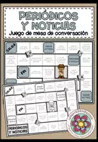 Vorschau - Spiele - PERIÓDICOS Y NOTICIAS - Plauderbrettspiel in Spanisch - Deckblatt
