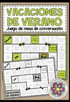 Vorschau - Spiele - VACACIONES DE VERANO - Plauderbrettspiel in Spanisch - Deckblatt