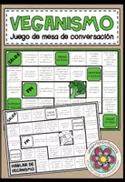 Vorschau - Spiele - VEGANISMO - Plauderbrettspiel in Spanisch - Deckblatt
