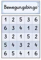 Vorschau - Spiele - Bewegungsbingo - Sport Klasse 3/4 - Seite 2