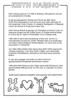 Vorschau - Arbeitsblätter - Keith Haring im Kunstunterricht - Pop Art Materialpaket - Seite 2
