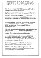 Vorschau - Arbeitsblätter - Keith Haring im Kunstunterricht - Pop Art Materialpaket - Seite 3