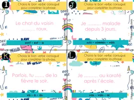 Aperçu - Jeux - CAT - Etre, avoir, aller - Page 3