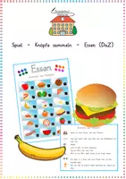 Vorschau - Spiele - Spiel - Knöpfe sammeln - Essen (DaZ) - Deckblatt